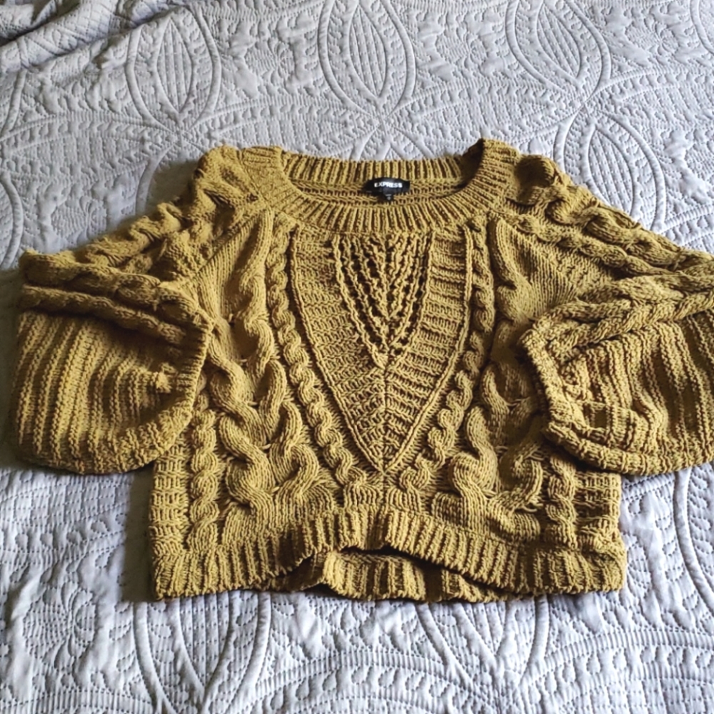 Express Balloon Sleeve Sweater